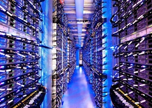 Data center interior